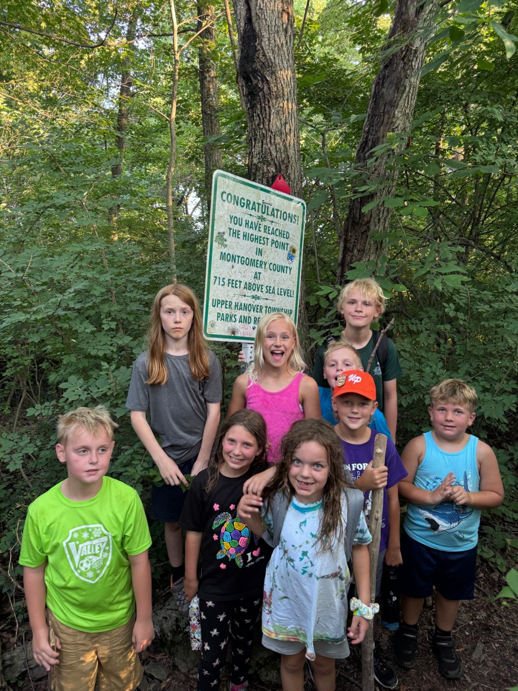 Pack 170 Hikes Montco’s Highest Point
