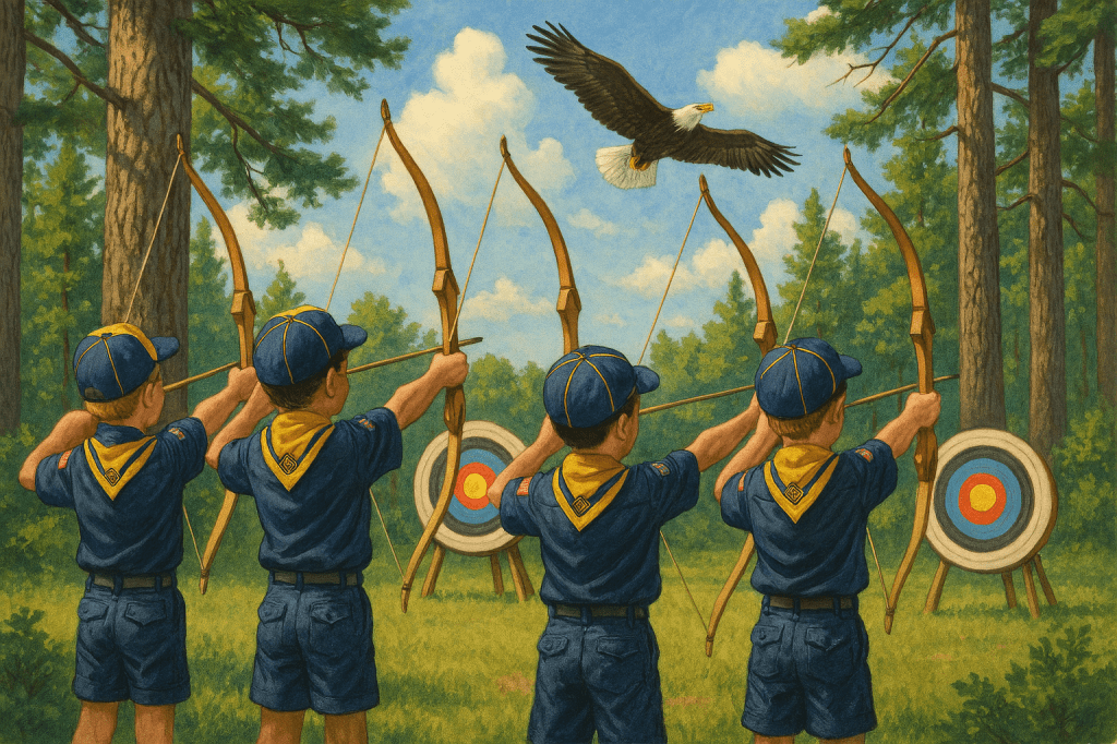 Archery at Camp Hart Tomorrow